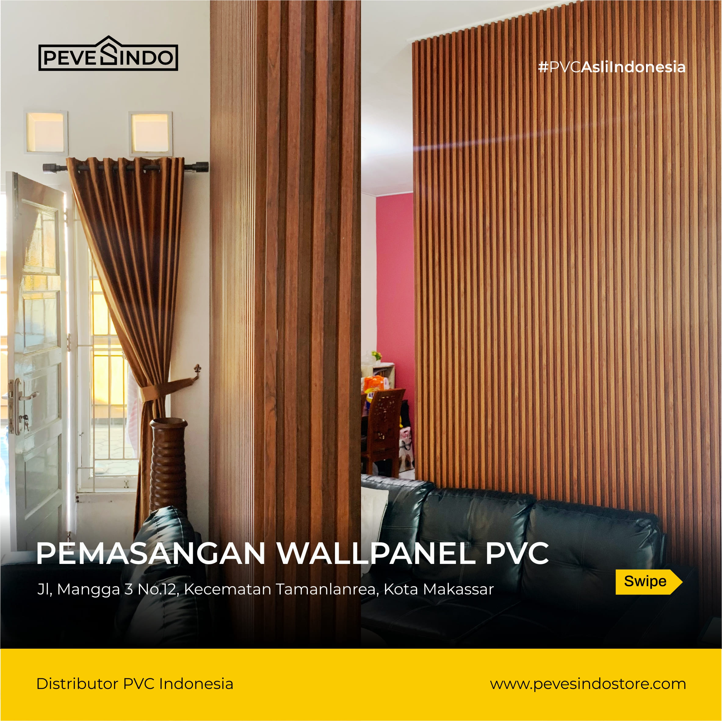 pemasangan wallpanel wpc