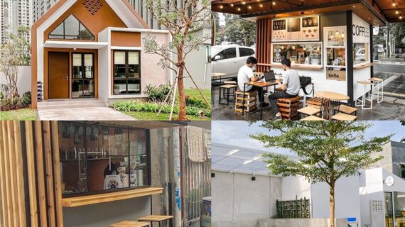 Desain Bangunan Cafe Minimalis dengan Sentuhan Elegan dari Pevesindo