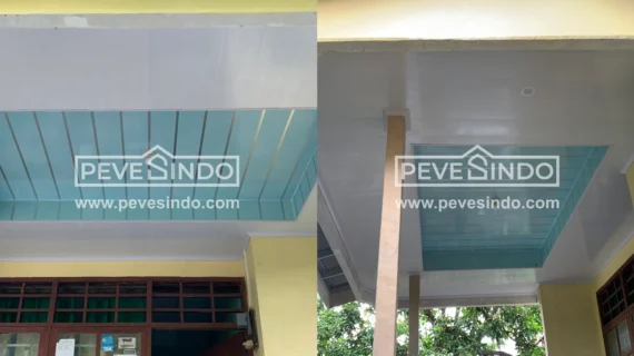 Plafon PVC Makassar : Bergaya Minimalis untuk Teras Rumah Dari Pevesindo