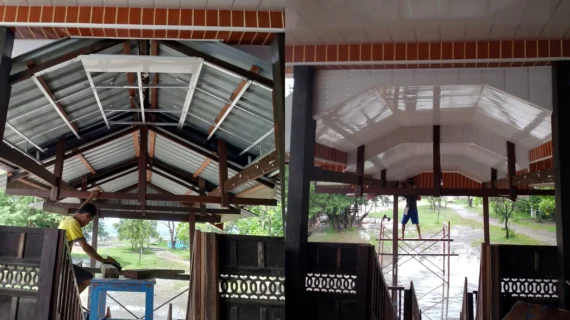 Plafon PVC Rumah Kayu: Memang Bisa?, Simak Artikel Ini Yah!!