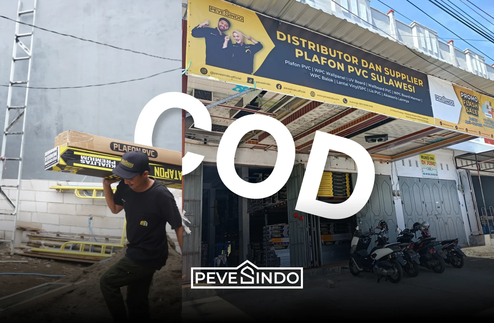 cod lantai spc Pevesindo Pare-pare