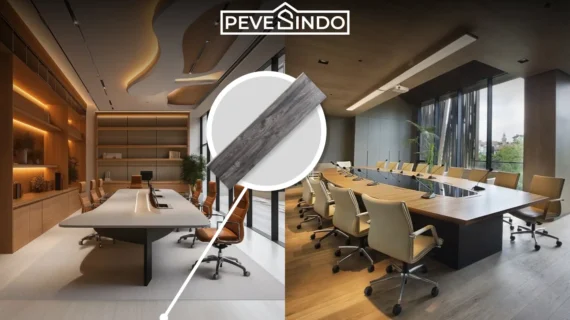 Lantai Vinyl Kantor: Solusi Interior Modern Pevesindo Makassar