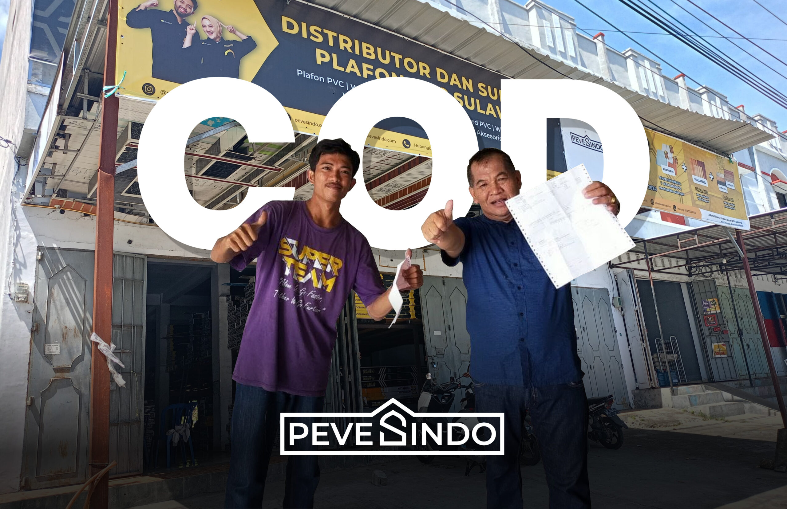 COD lantai vinyl Pevesindo Pare-pare