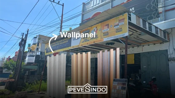 Wallpanel WPC Pare-pare: Solusi Dekorasi Interior dari Pevesindo