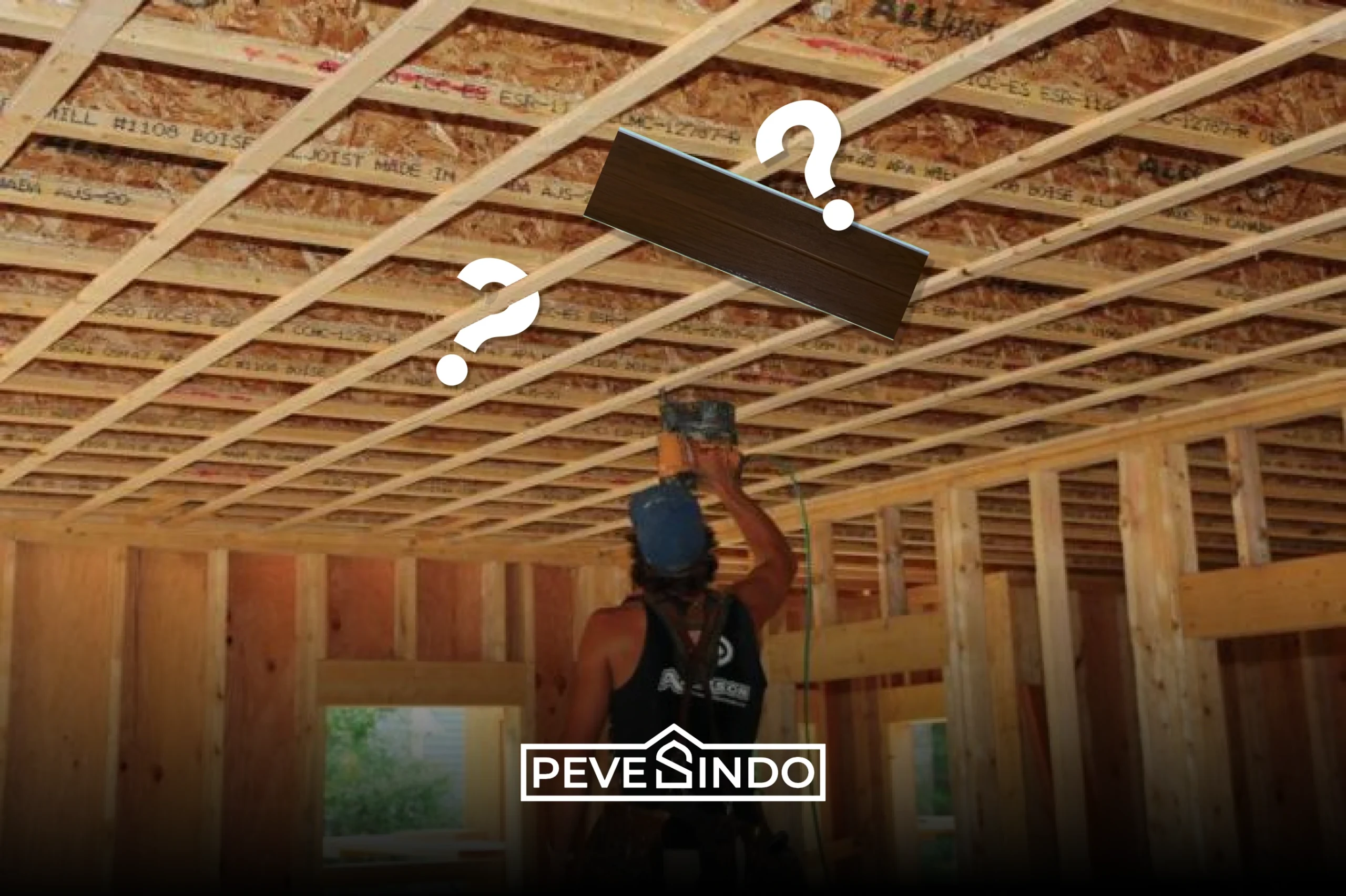 Rangka Plafon PVC dari Kayu: Apakah Aman?
