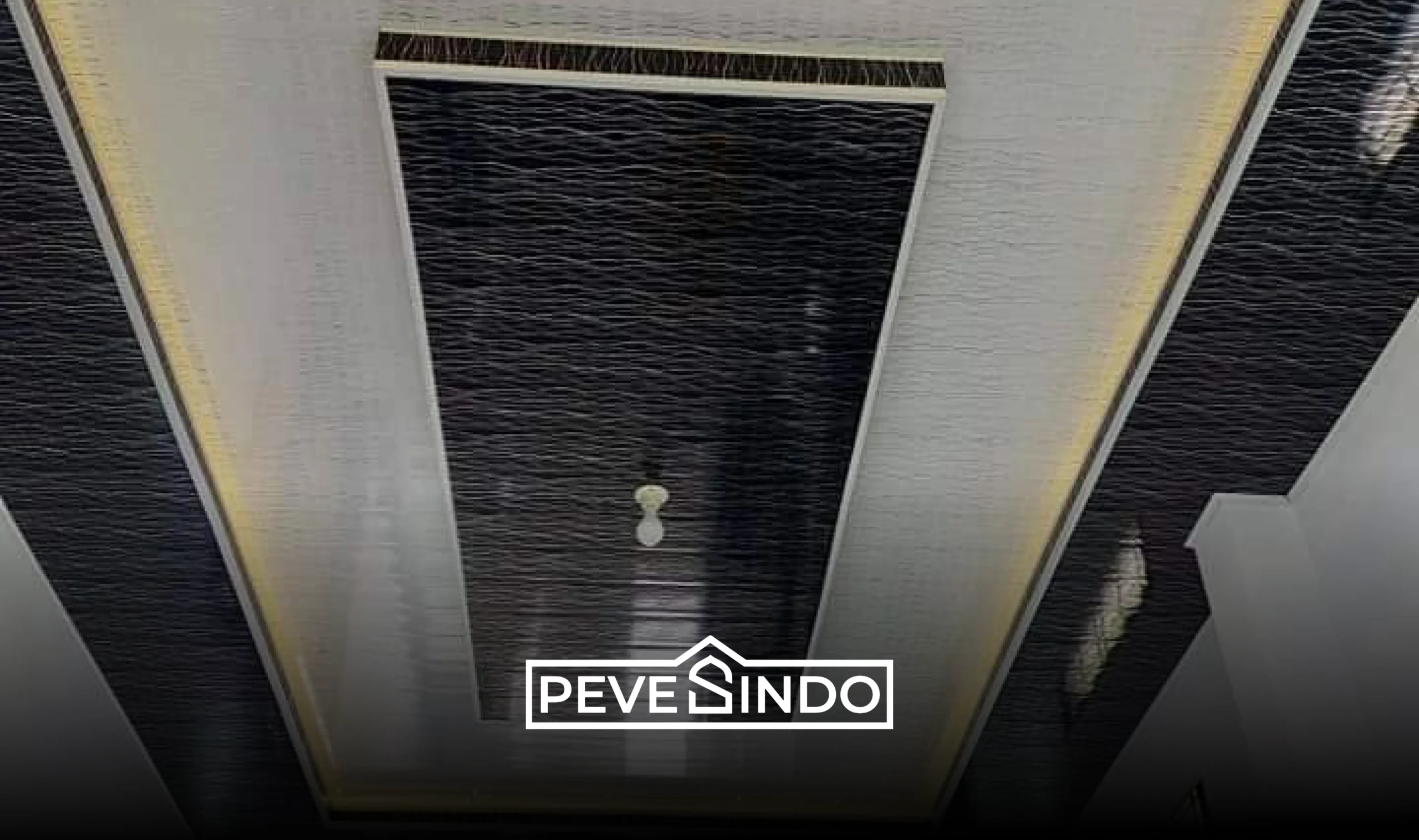 plafon pvc hitam pevesindo