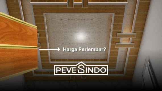 Harga 1 Lembar Plafon PVC di Pevesindo