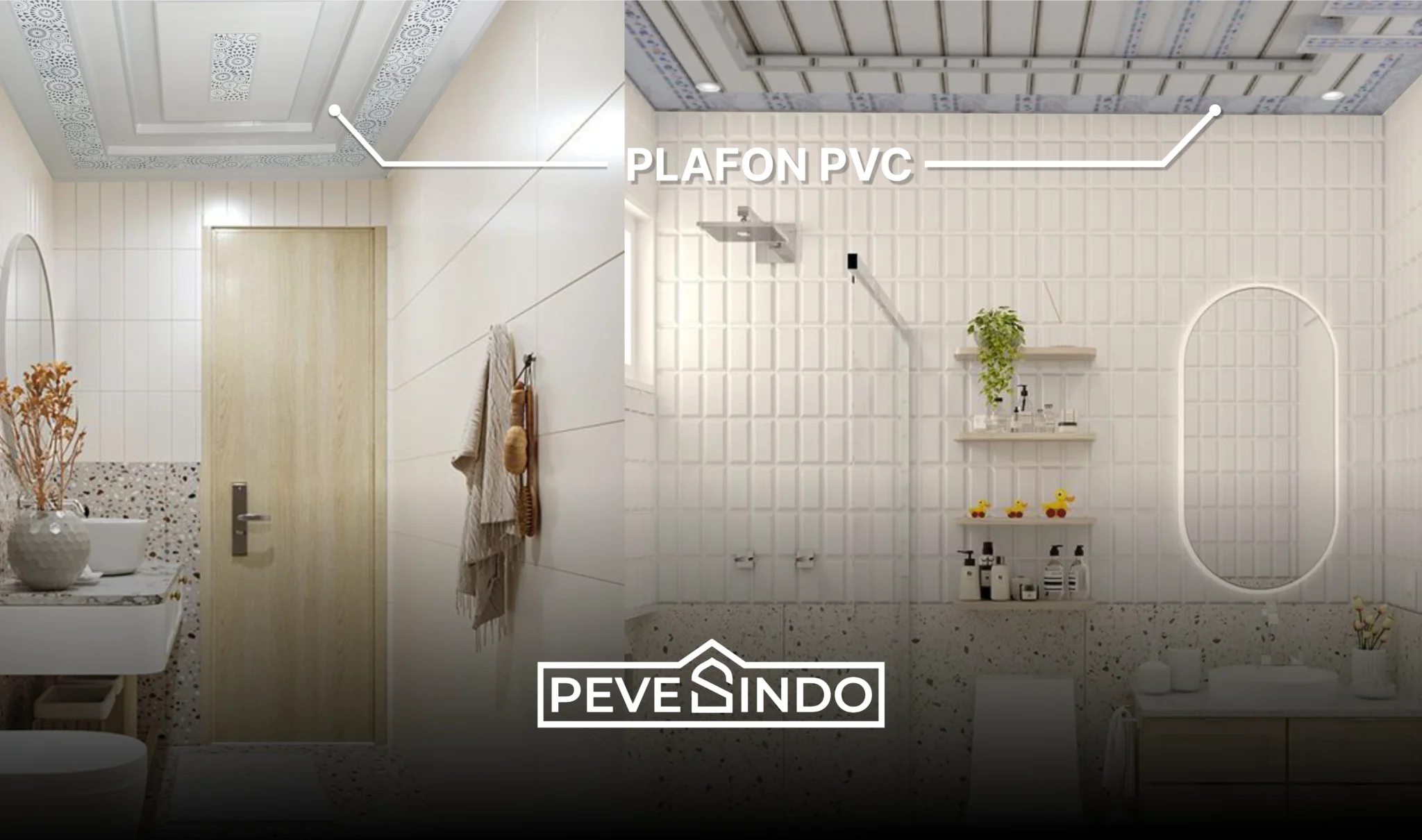 plafon pvc kamar mandi