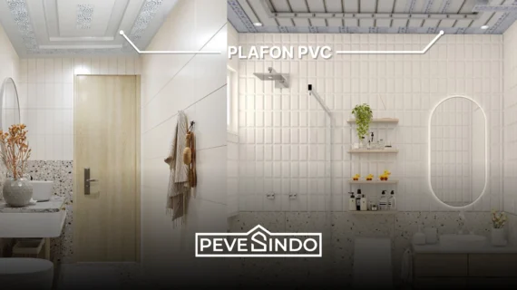 Plafon Kamar Mandi PVC: Beli Di Pevesindo Aja!