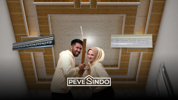 Jenis Lis Plafon PVC yang Disediakan oleh Pevesindo