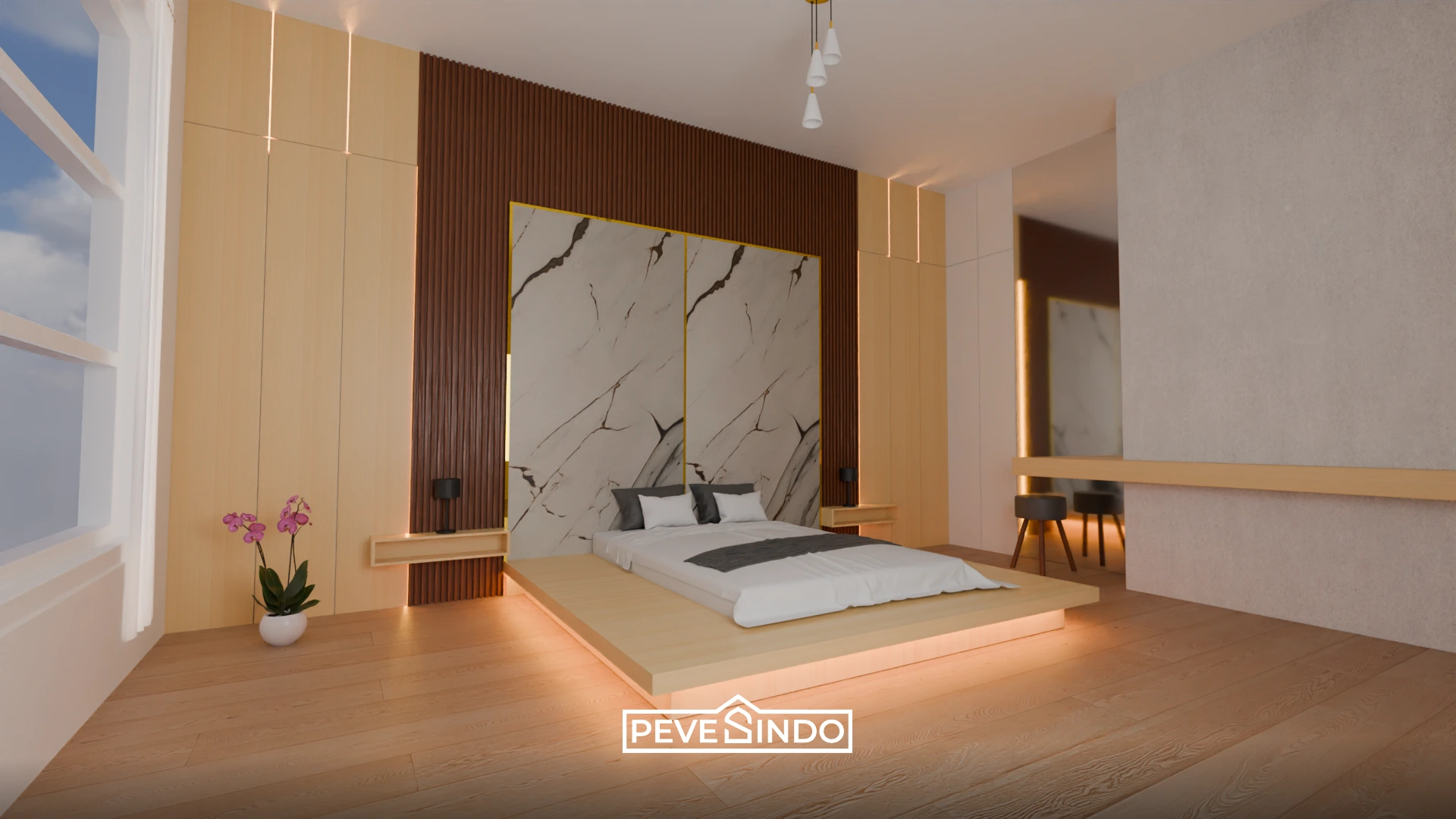 Desain Interior Kamar Tidur