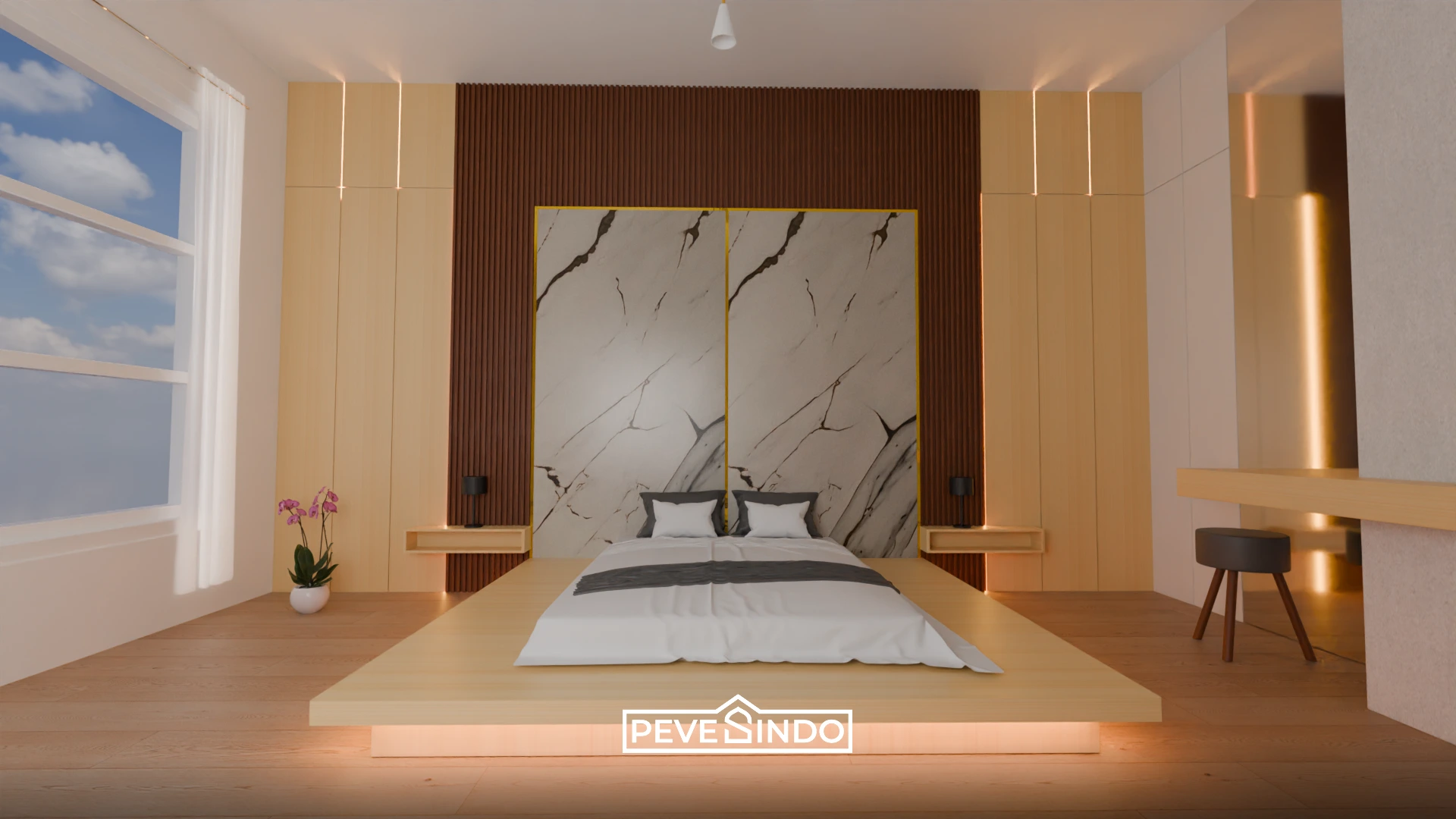 Desain Interior Kamar Tidur