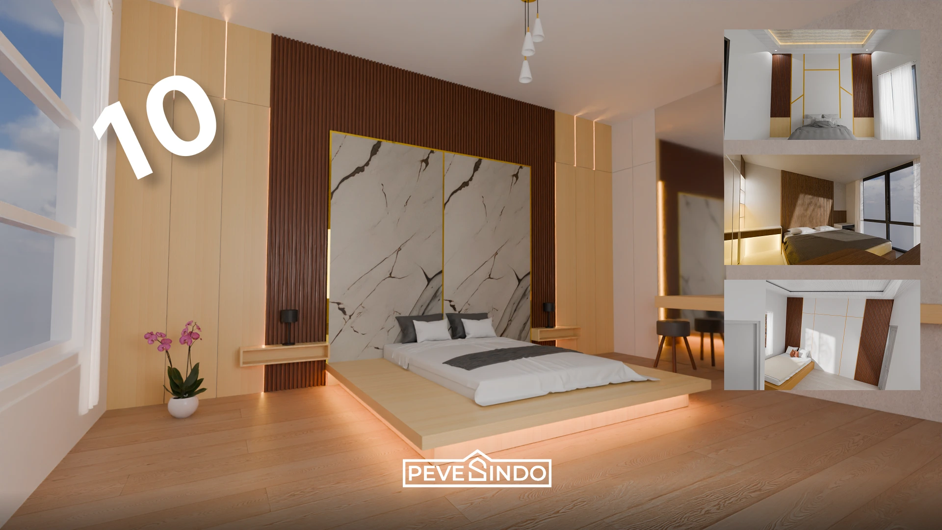 Desain Interior Kamar Tidur