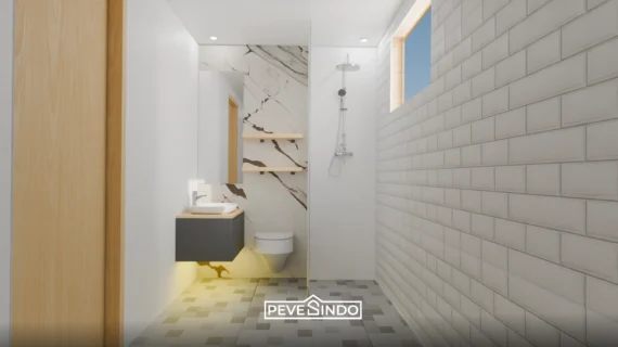 Desain Kamar Mandi Minimalis Ramah Kantong