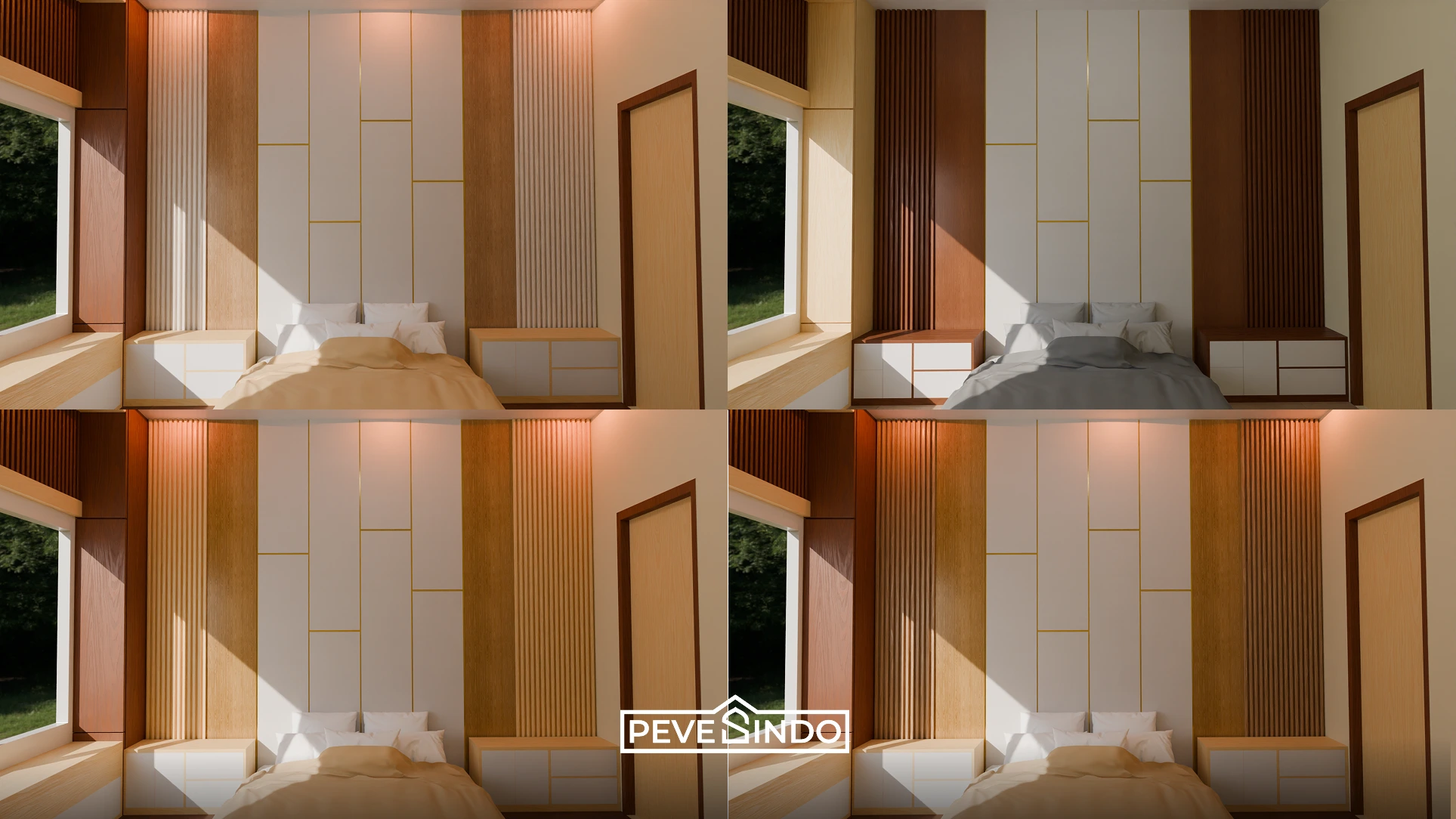 Backdrop Dinding Kamar