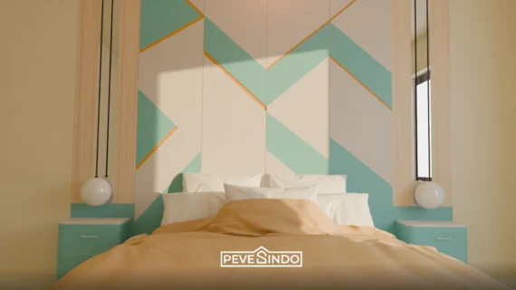Backdrop Kamar Tidur Modern Dari Pevesindo