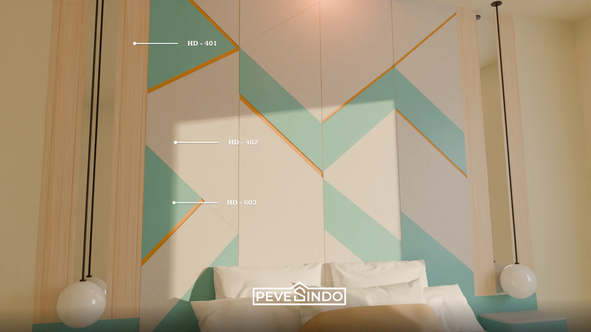 Backdrop Kamar Tidur