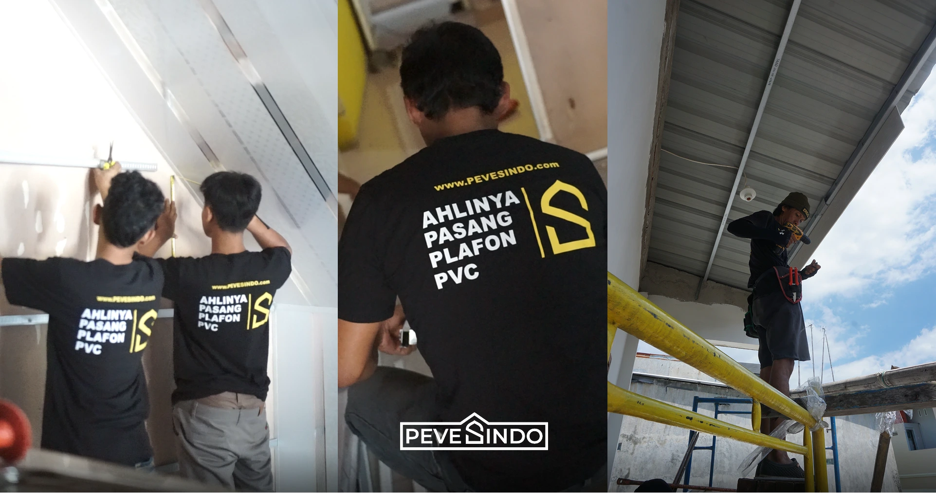Jasa Pasang Plafon PVC di Jogja