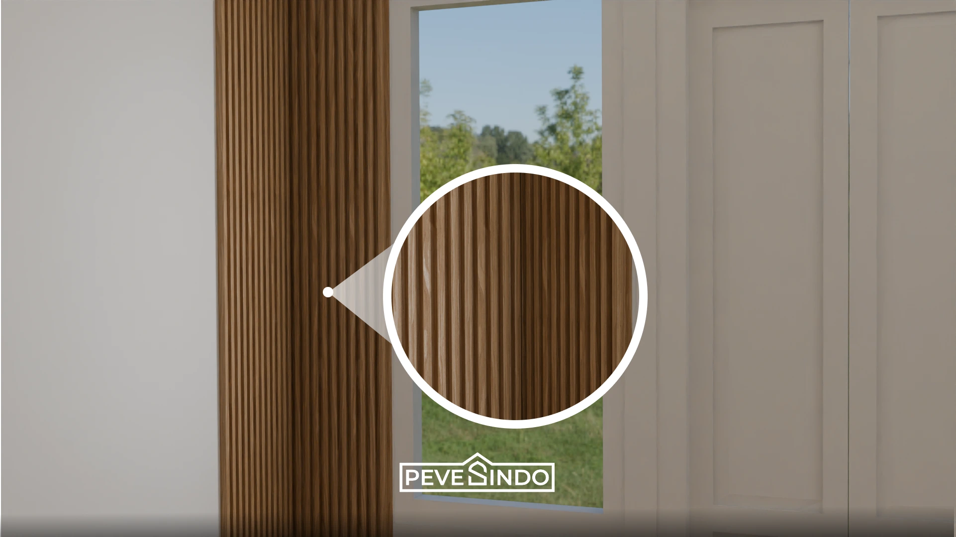 Desain Ruang Tamu 3x3 Pintu Tengah