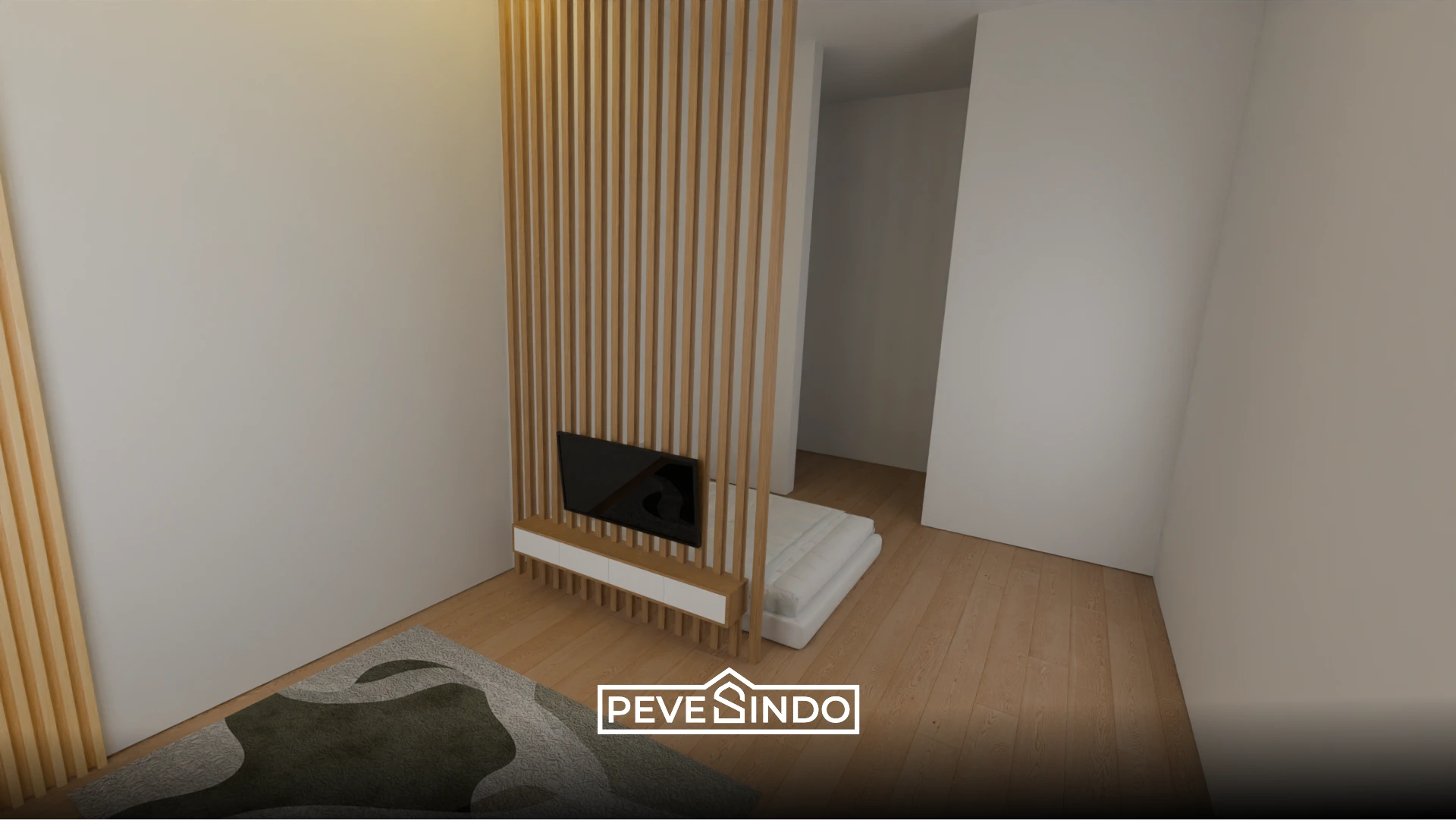 Desain Interior Kontrakan 3 Petak