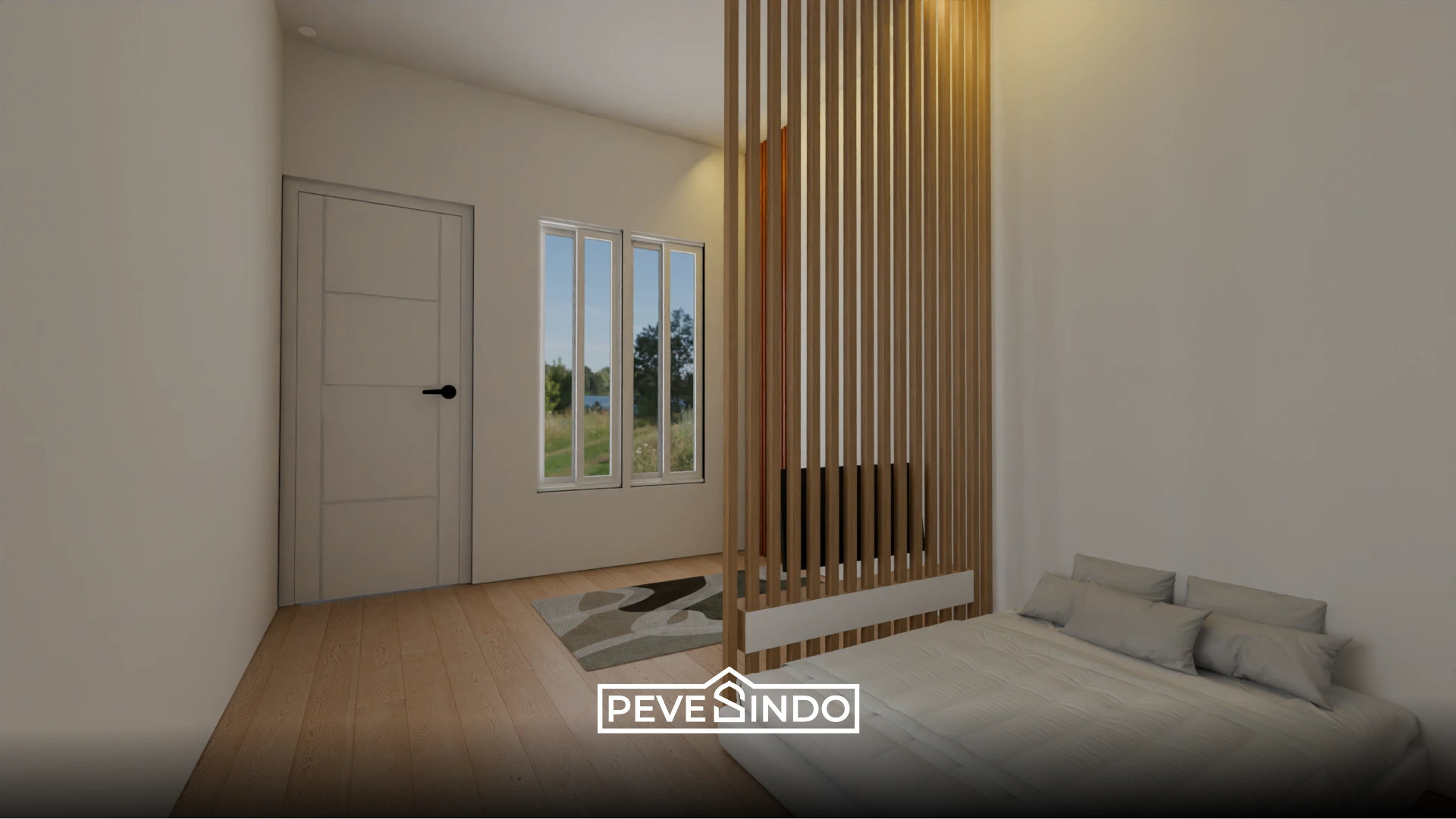 Desain Interior Kontrakan 3 Petak