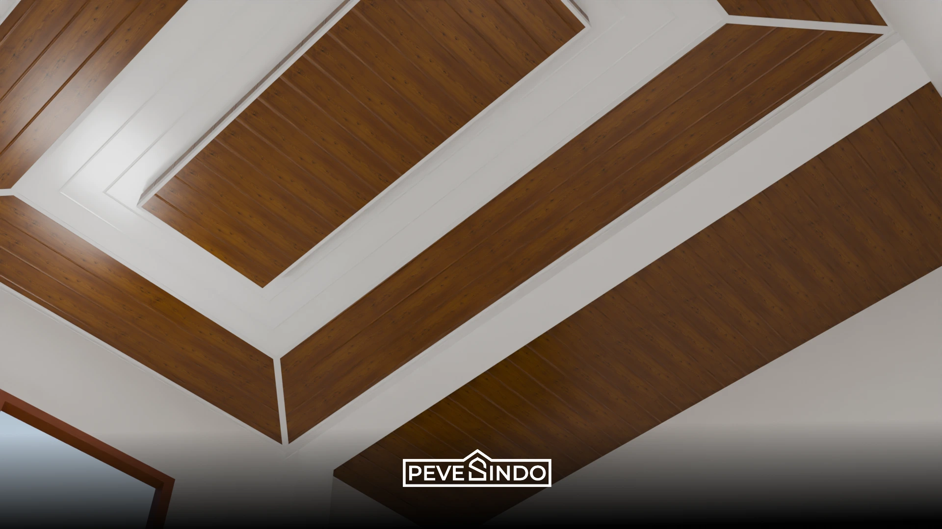 plafon pvc kayu plafon pvc putih