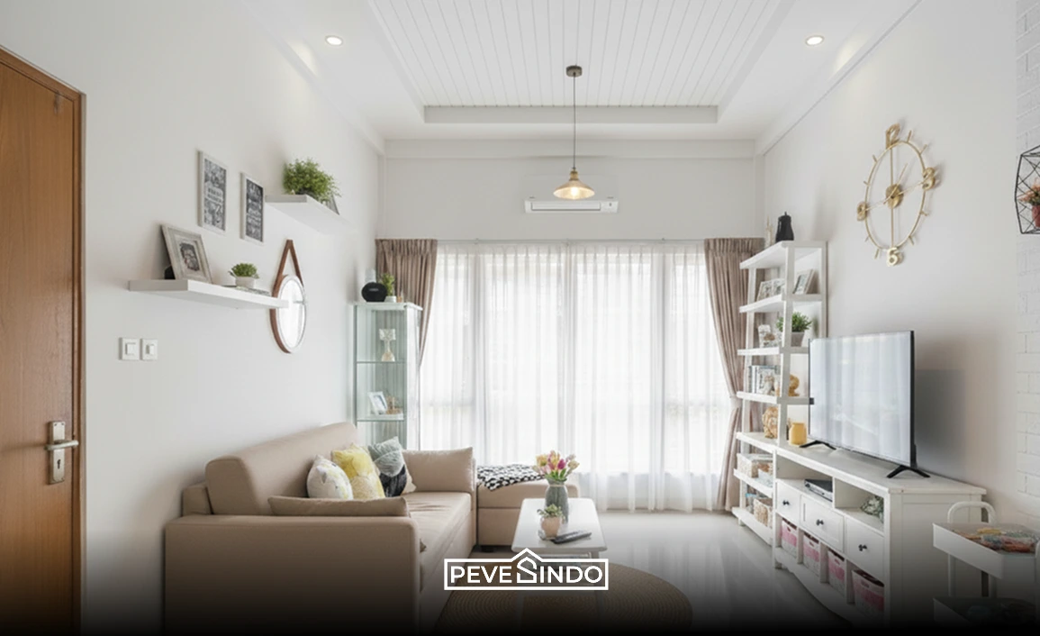 plafon pvc rumah tipe 36 terbaru