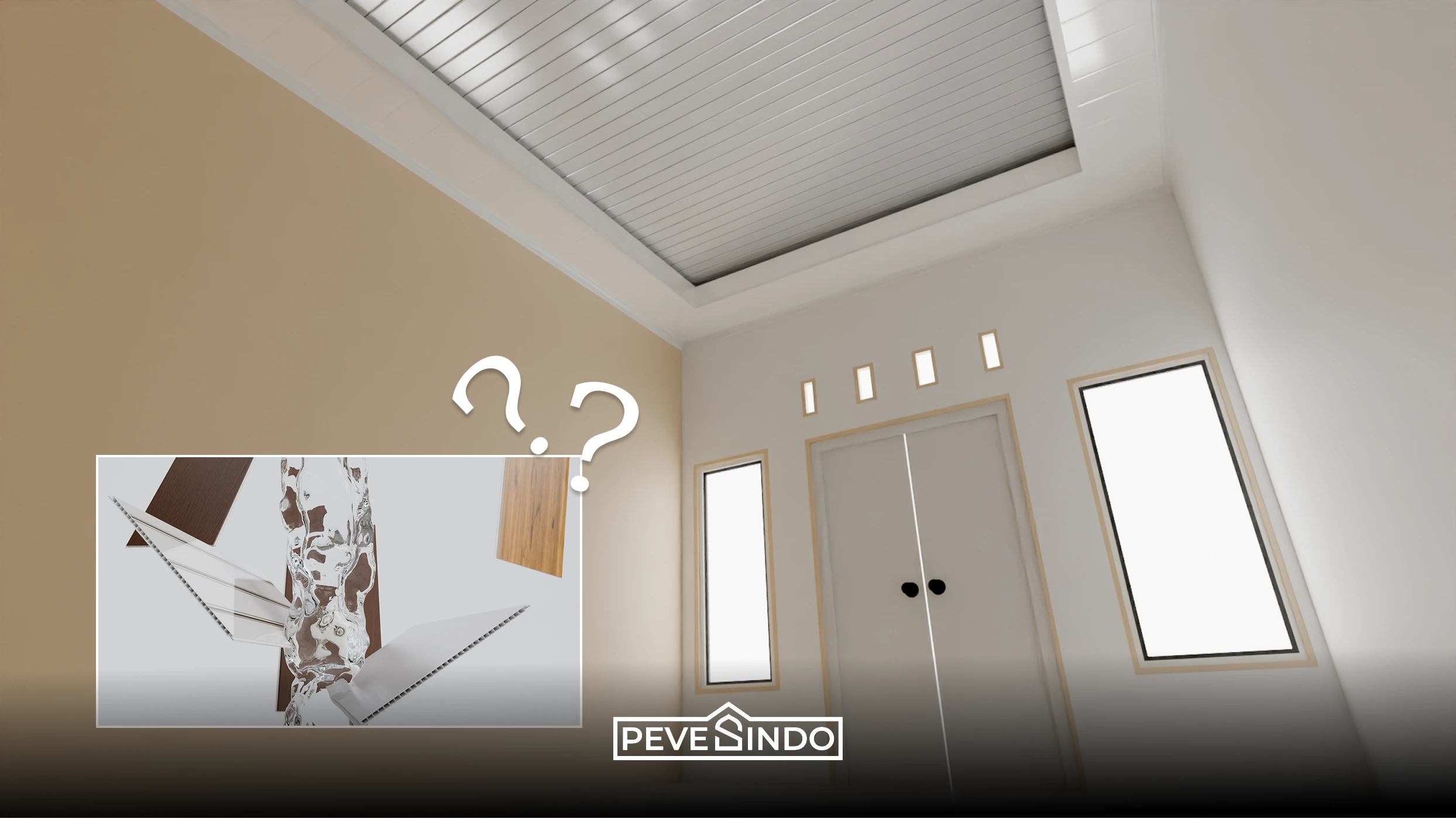 Perbedaan Plafon PVC dan UPVC