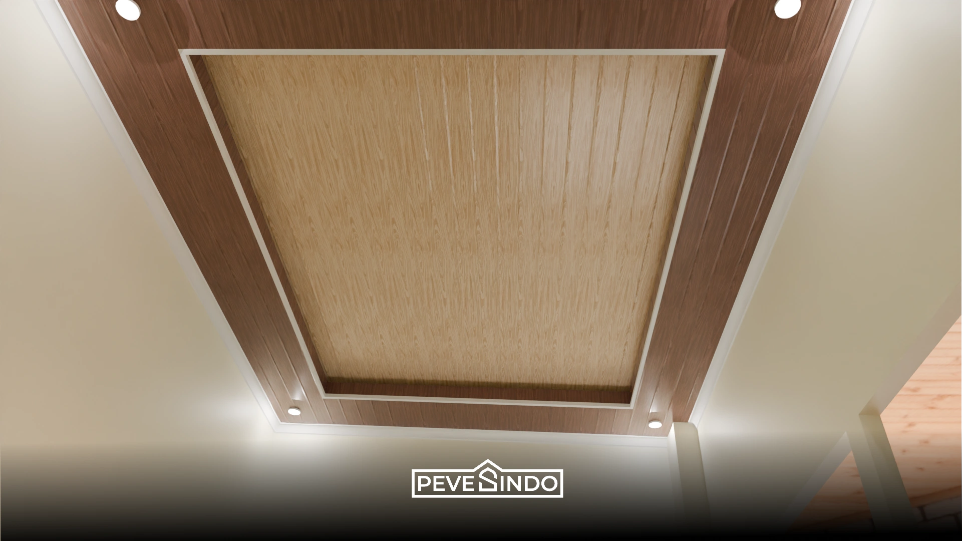 ide desain plafon PVC