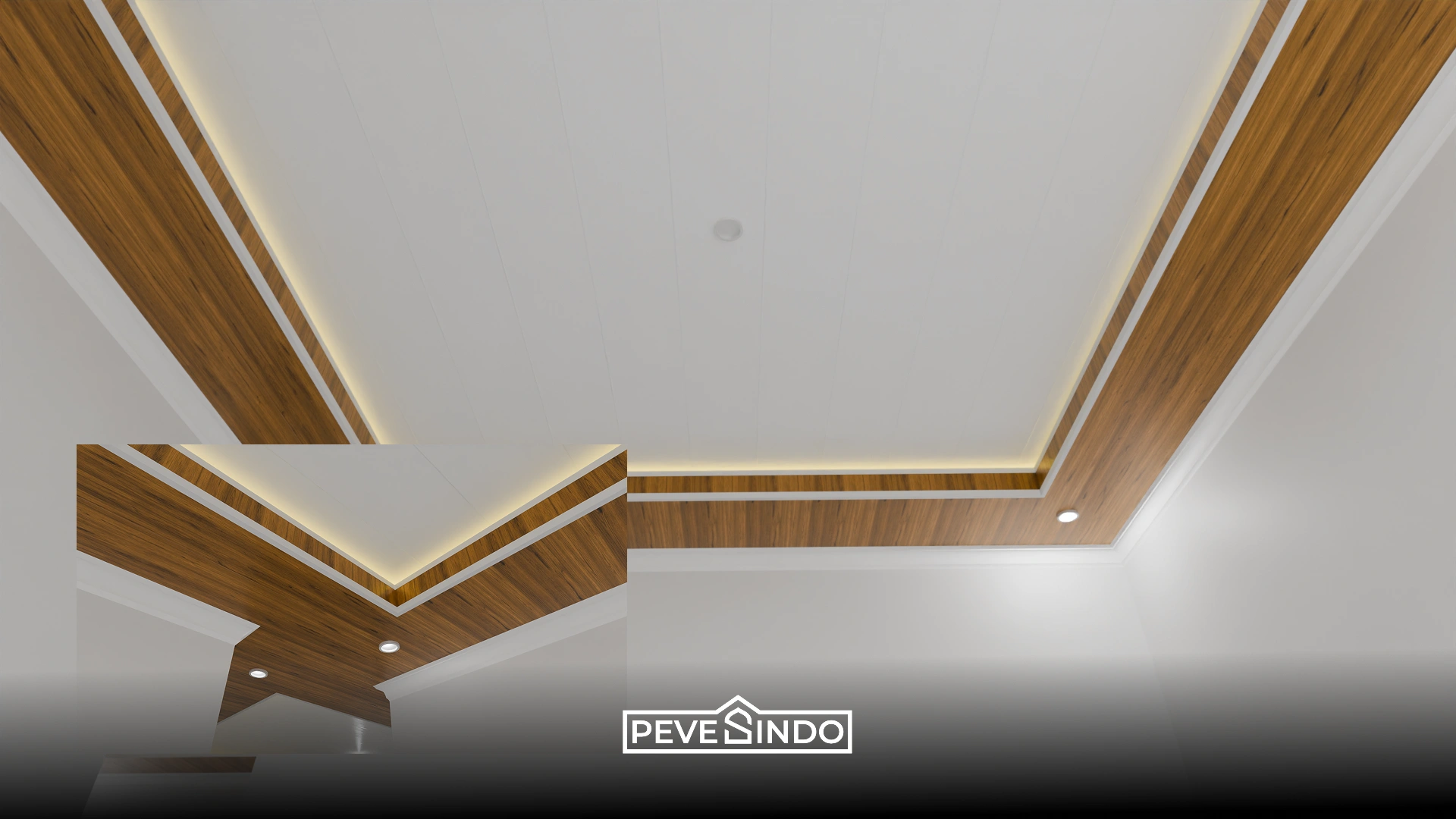 ide desain plafon PVC