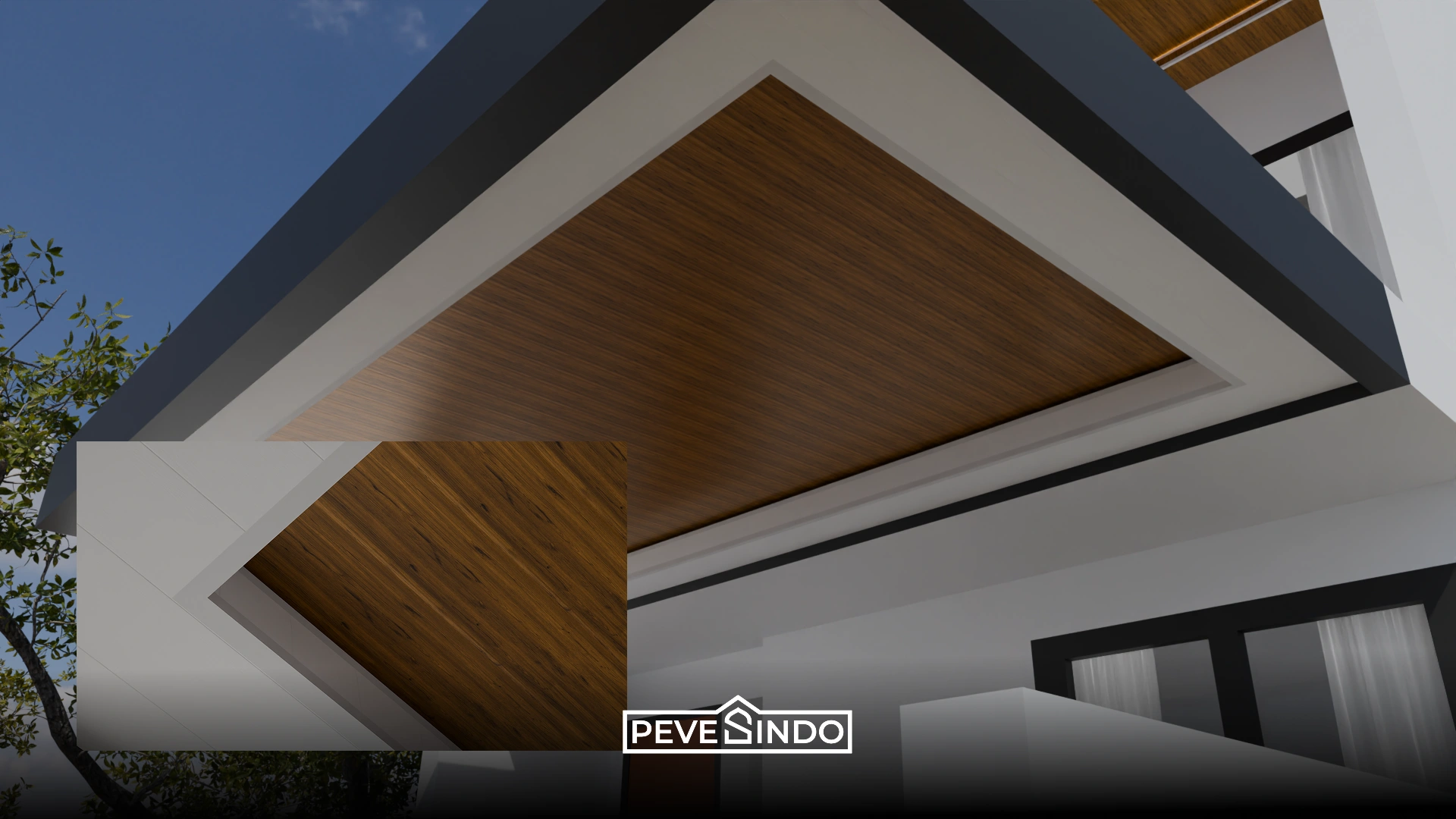 ide desain plafon PVC