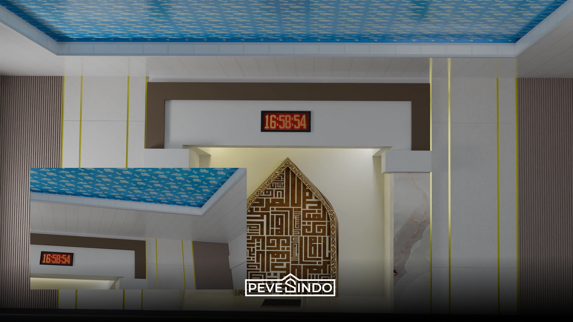 ide desain plafon PVC