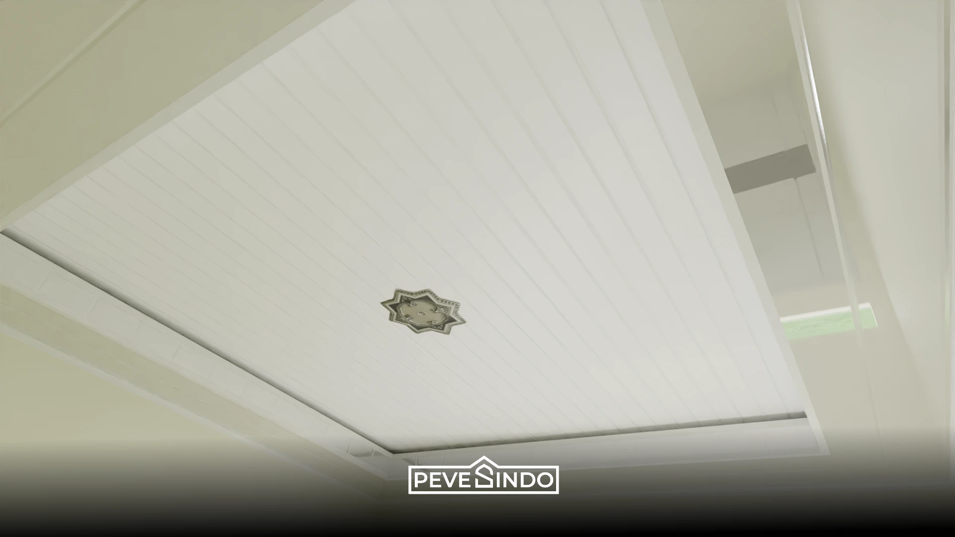 trik plafon pvc rumah subsidi