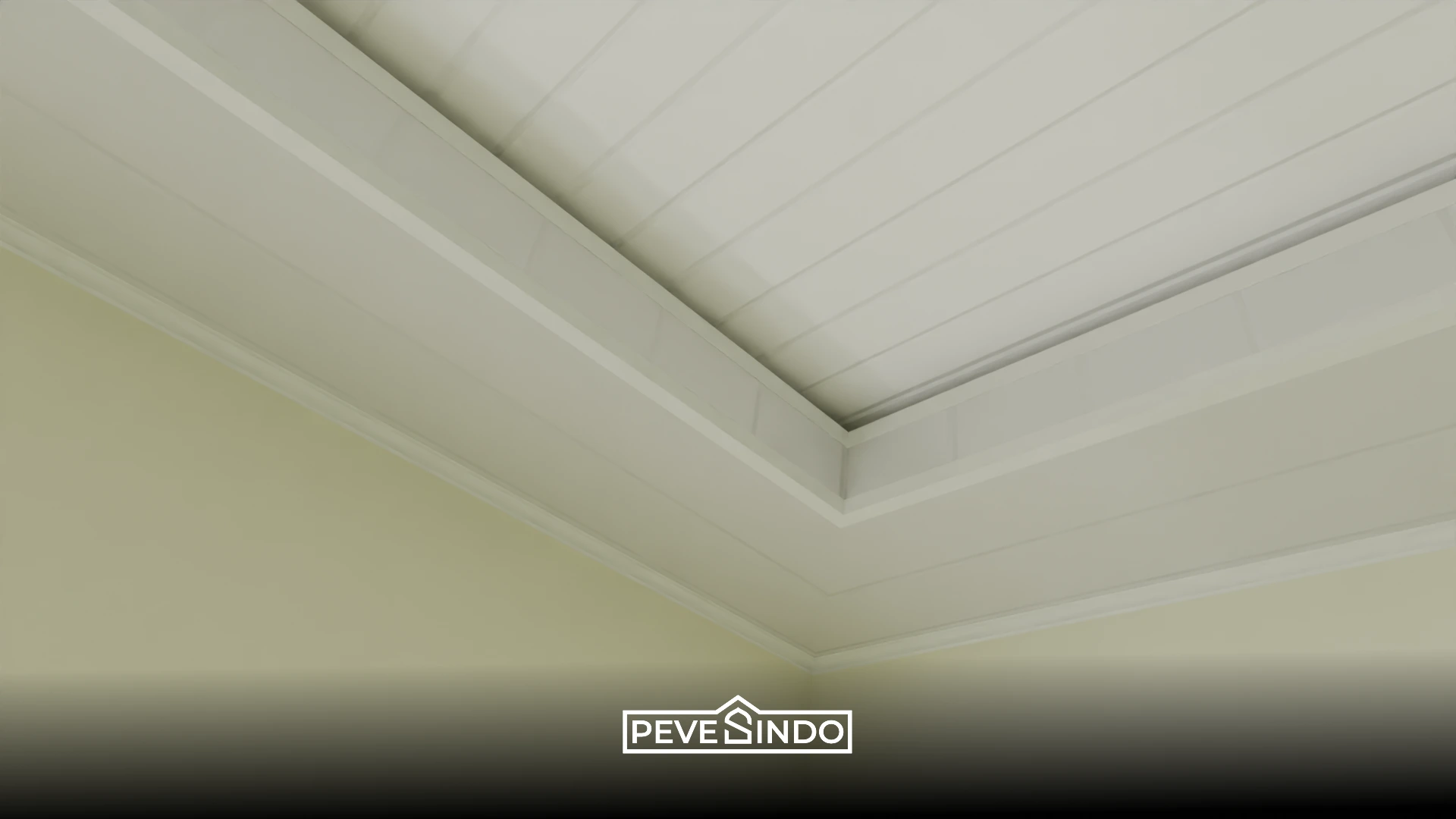 trik plafon pvc rumah subsidi