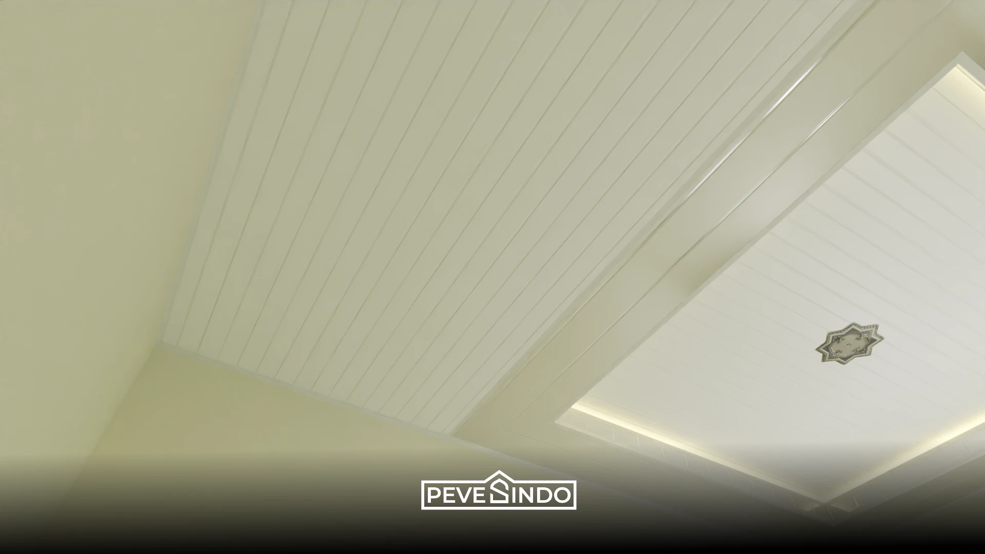 trik plafon pvc rumah subsidi