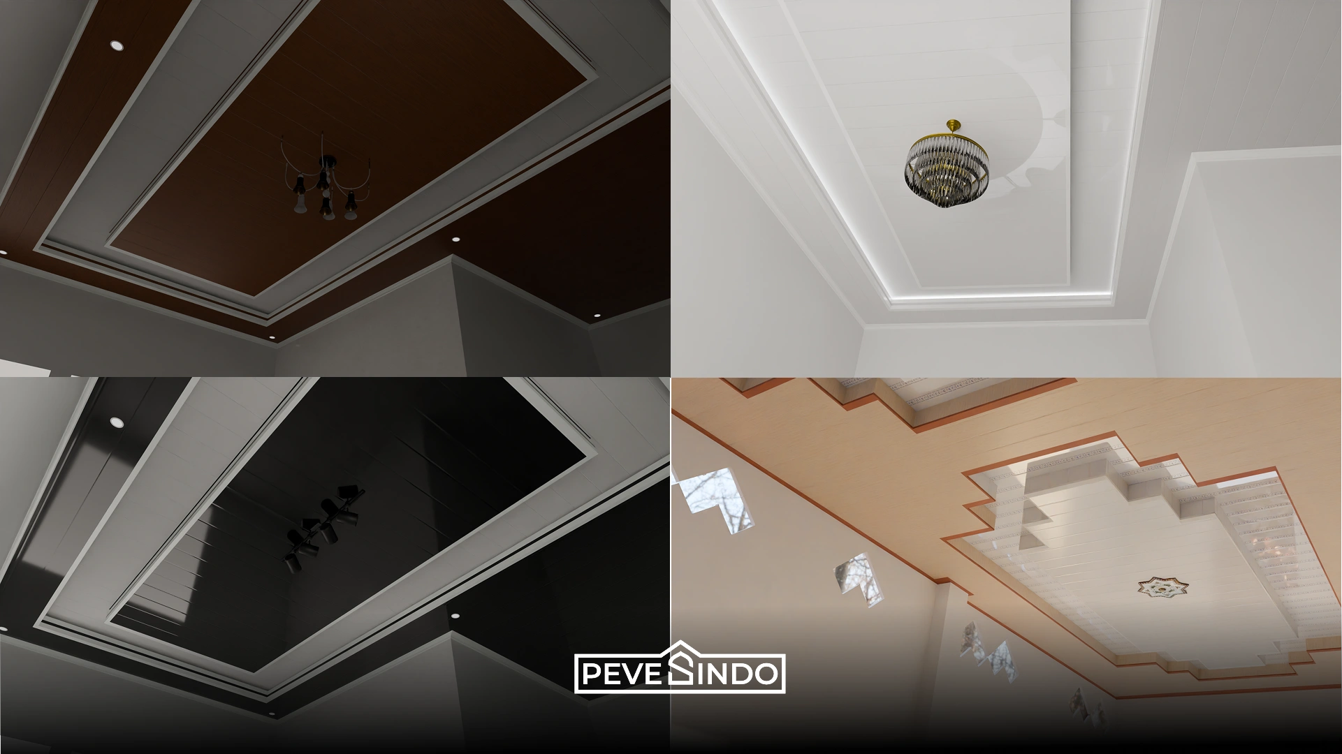 Plafon PVC dan Lampu