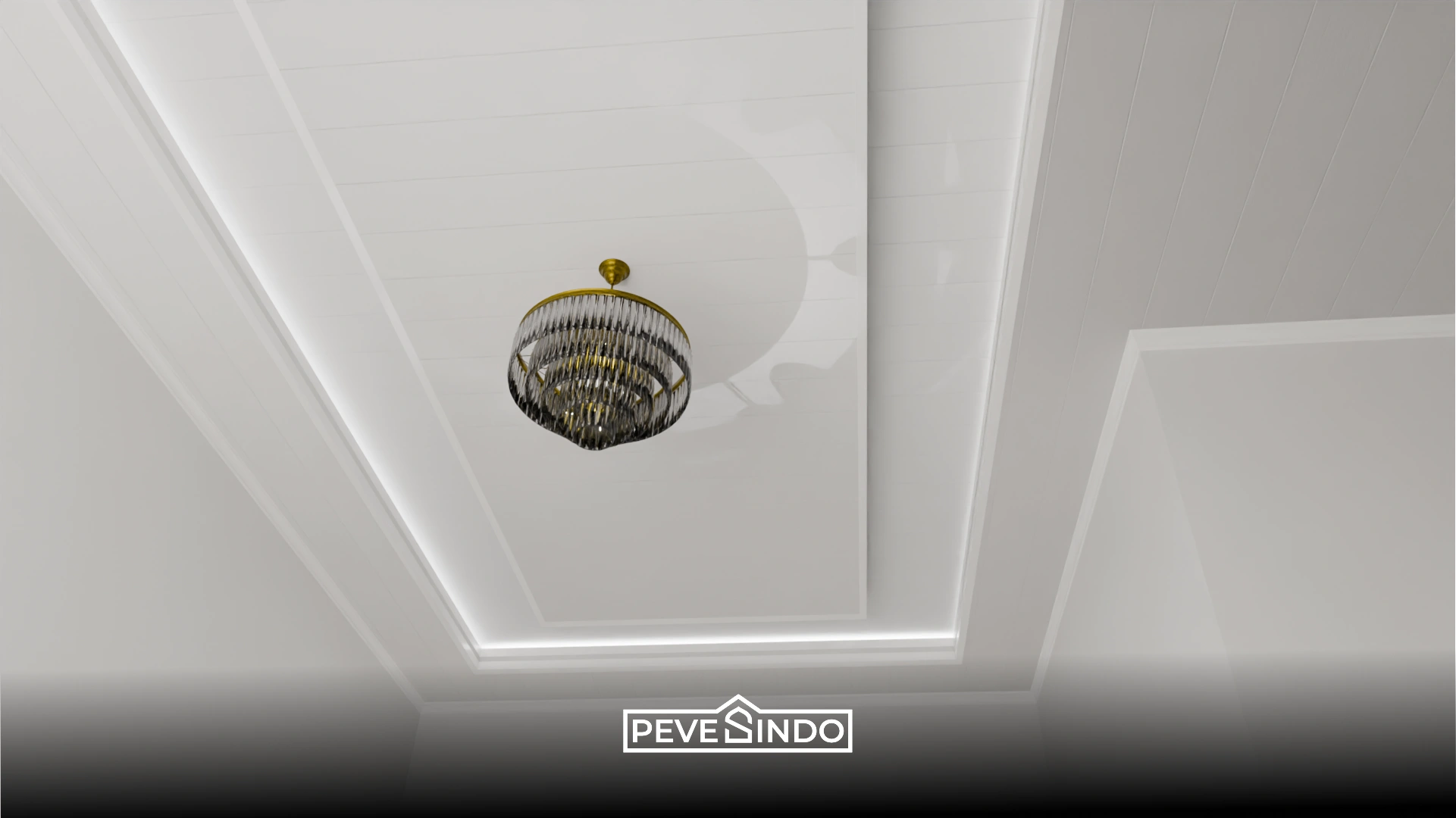 Plafon PVC dan Lampu