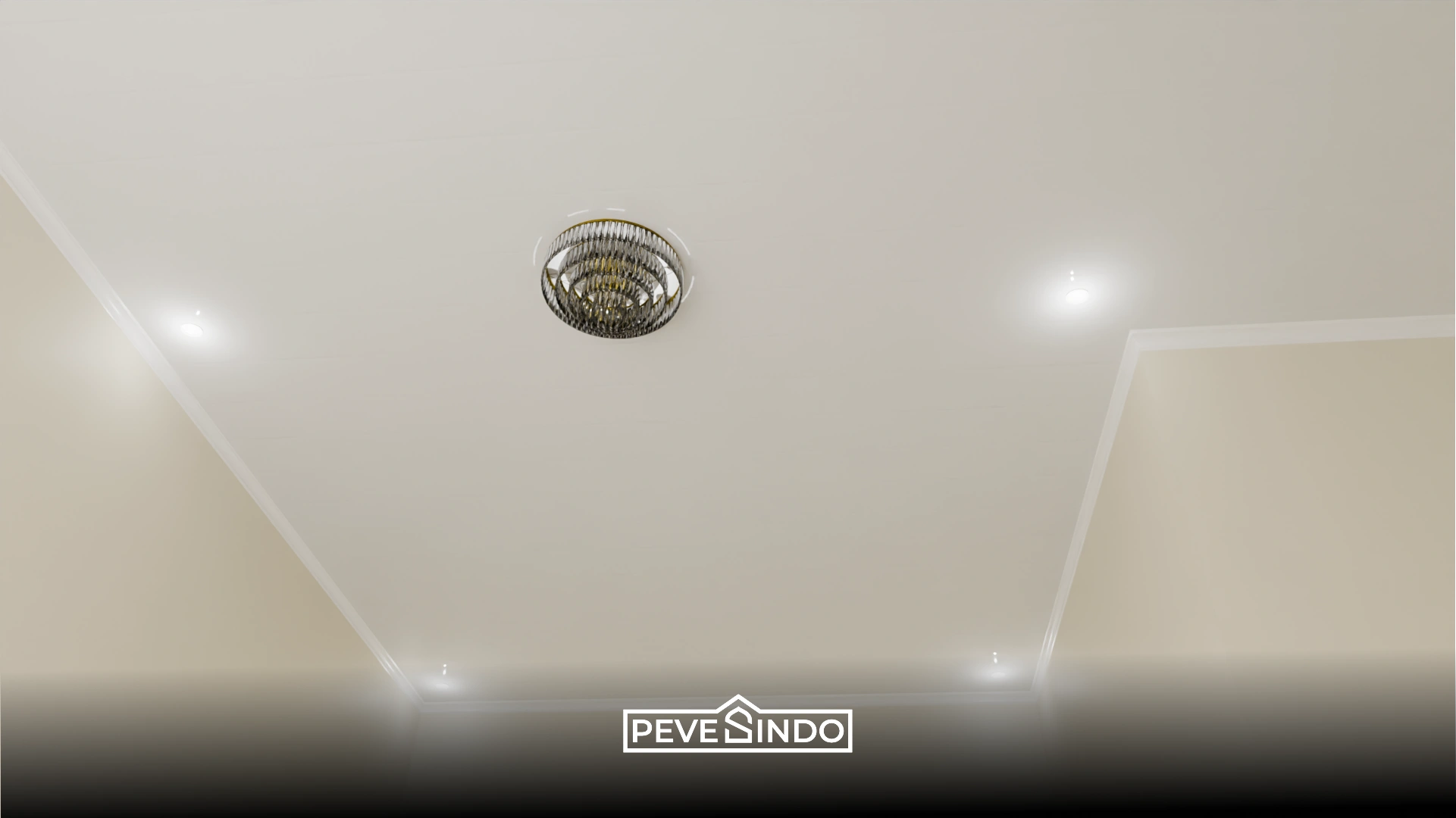 Plafon PVC dan Lampu