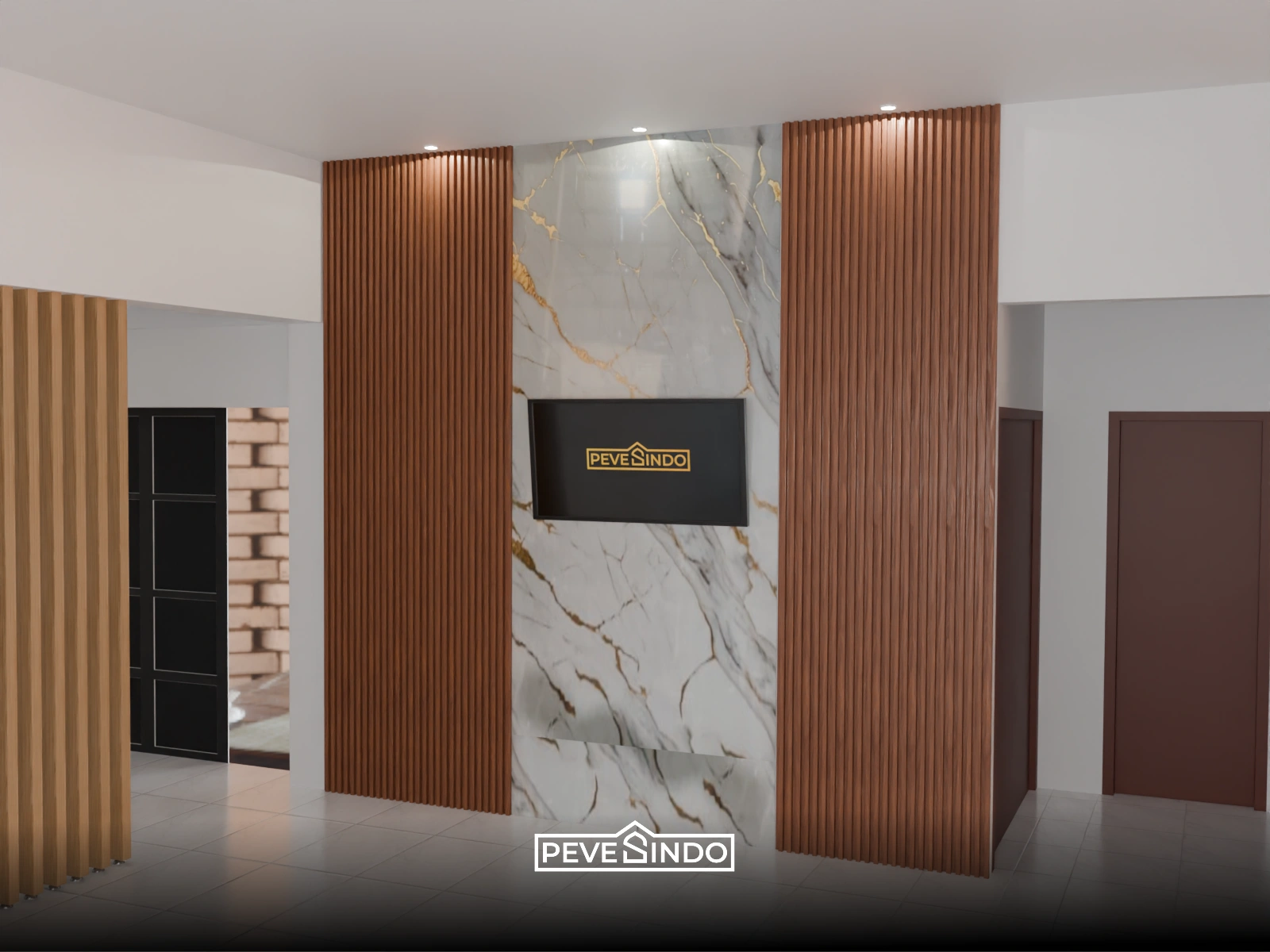 wallpanel backdrop TV