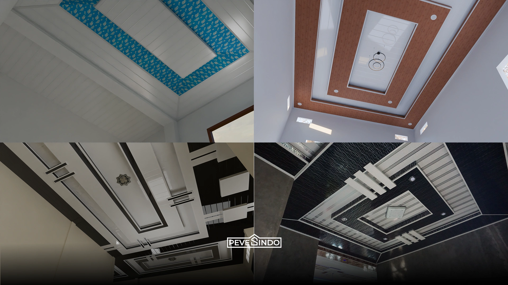 5 Ide Warna Plafon PVC Bikin Mood Bahagia & Ruangan Lebih Hidup