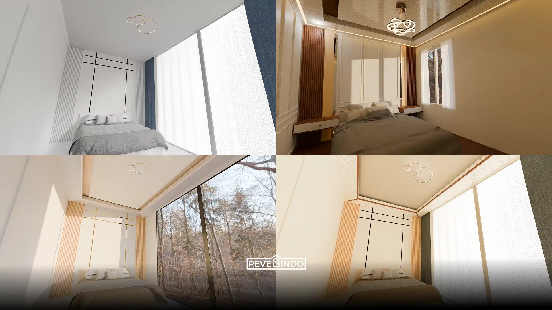 10 Motif Plafon PVC Kamar Minimalis: Desain Clean & Elegan