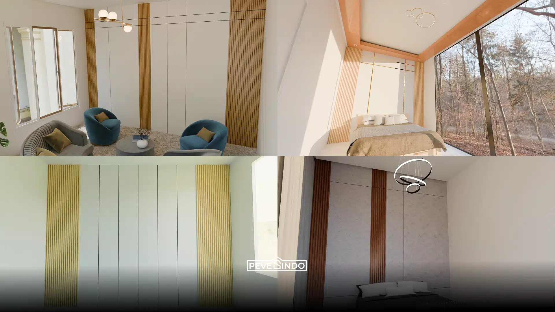 3 Solusi Wall Panel untuk Dinding Lembab & Terkelupas