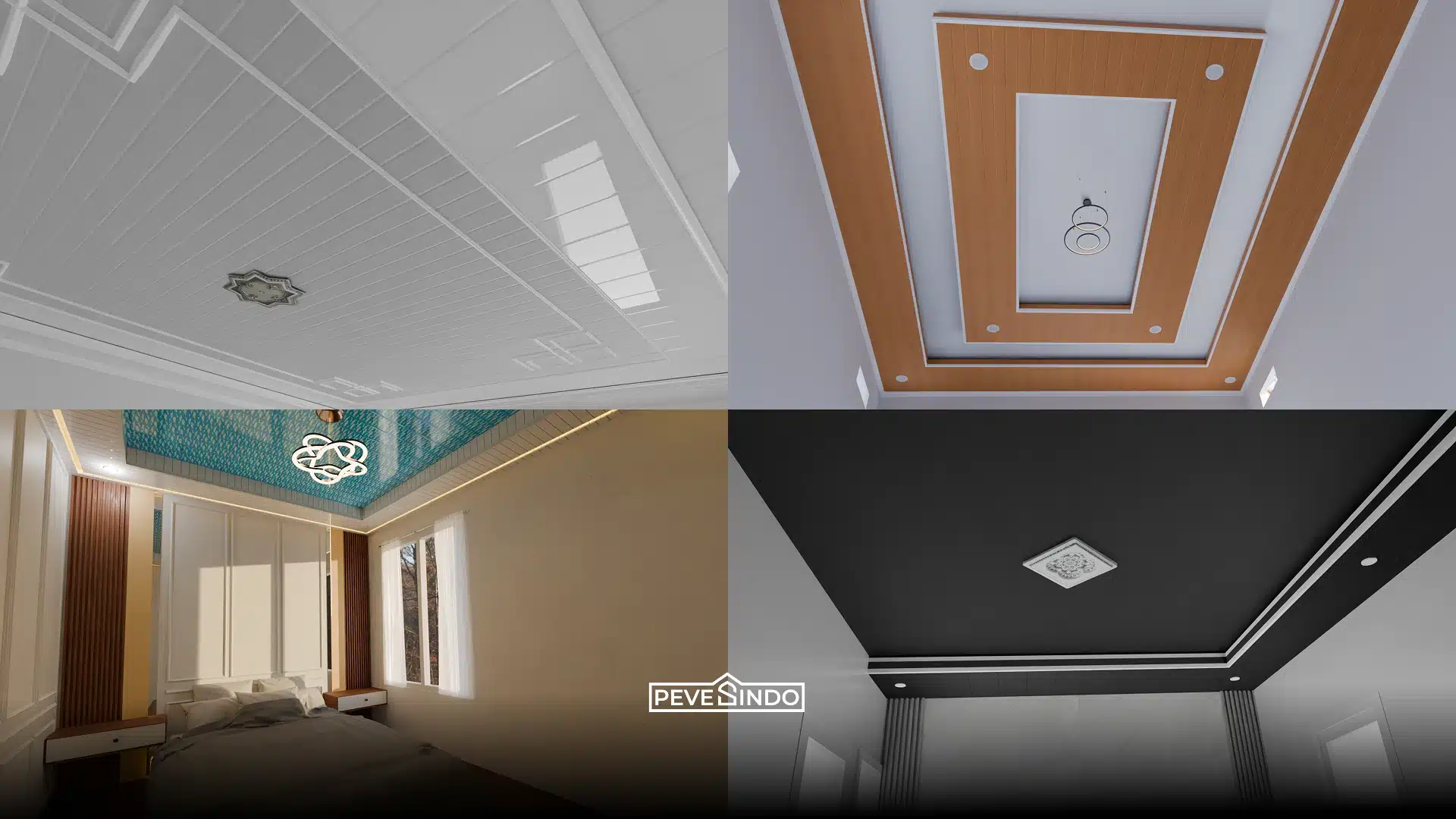 20 Inspirasi Motif Plafon PVC Kamar Tidur Terbaru 2026