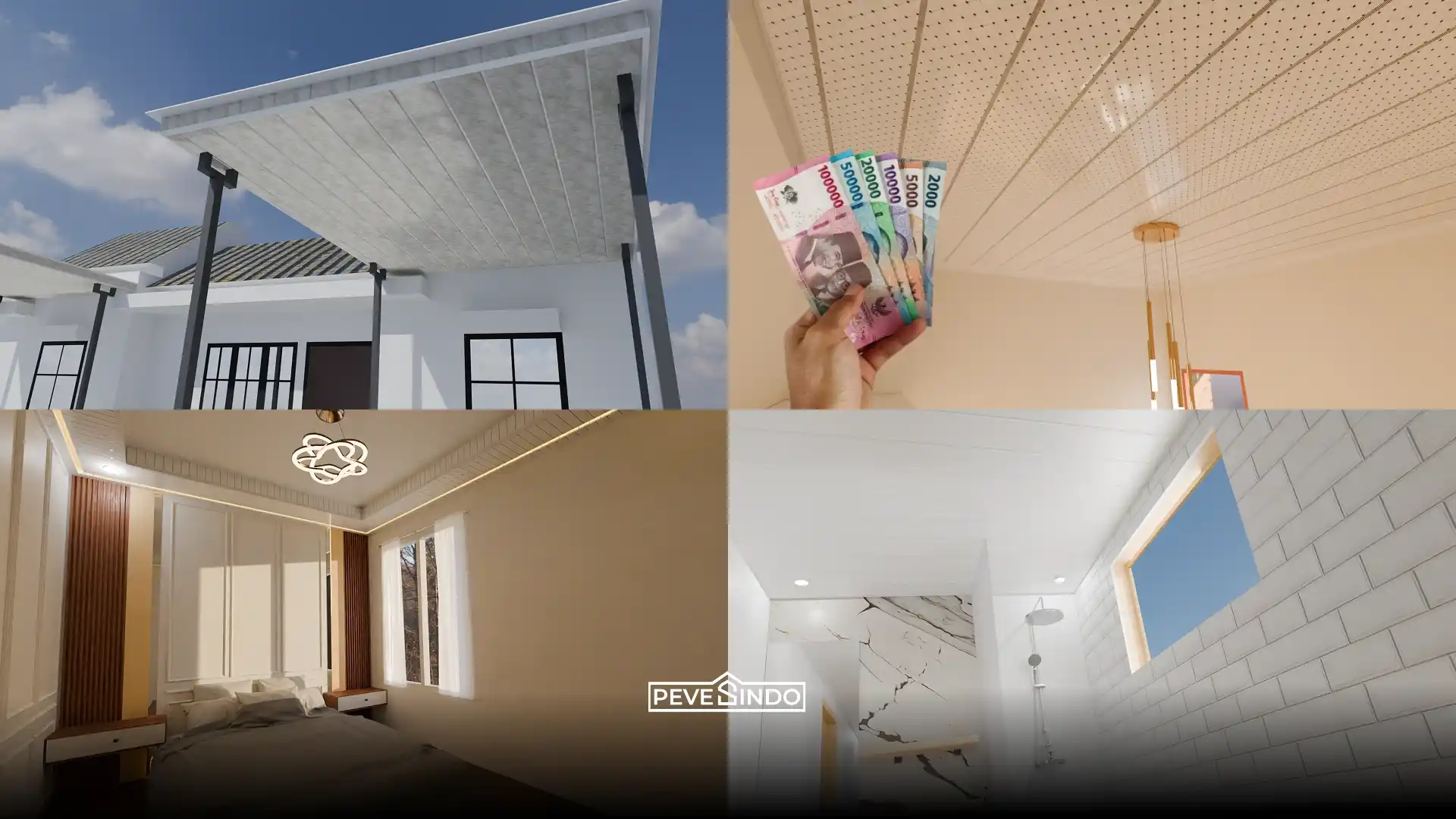 Perbandingan Harga Plafon PVC vs Gypsum: Mana Lebih Hemat?