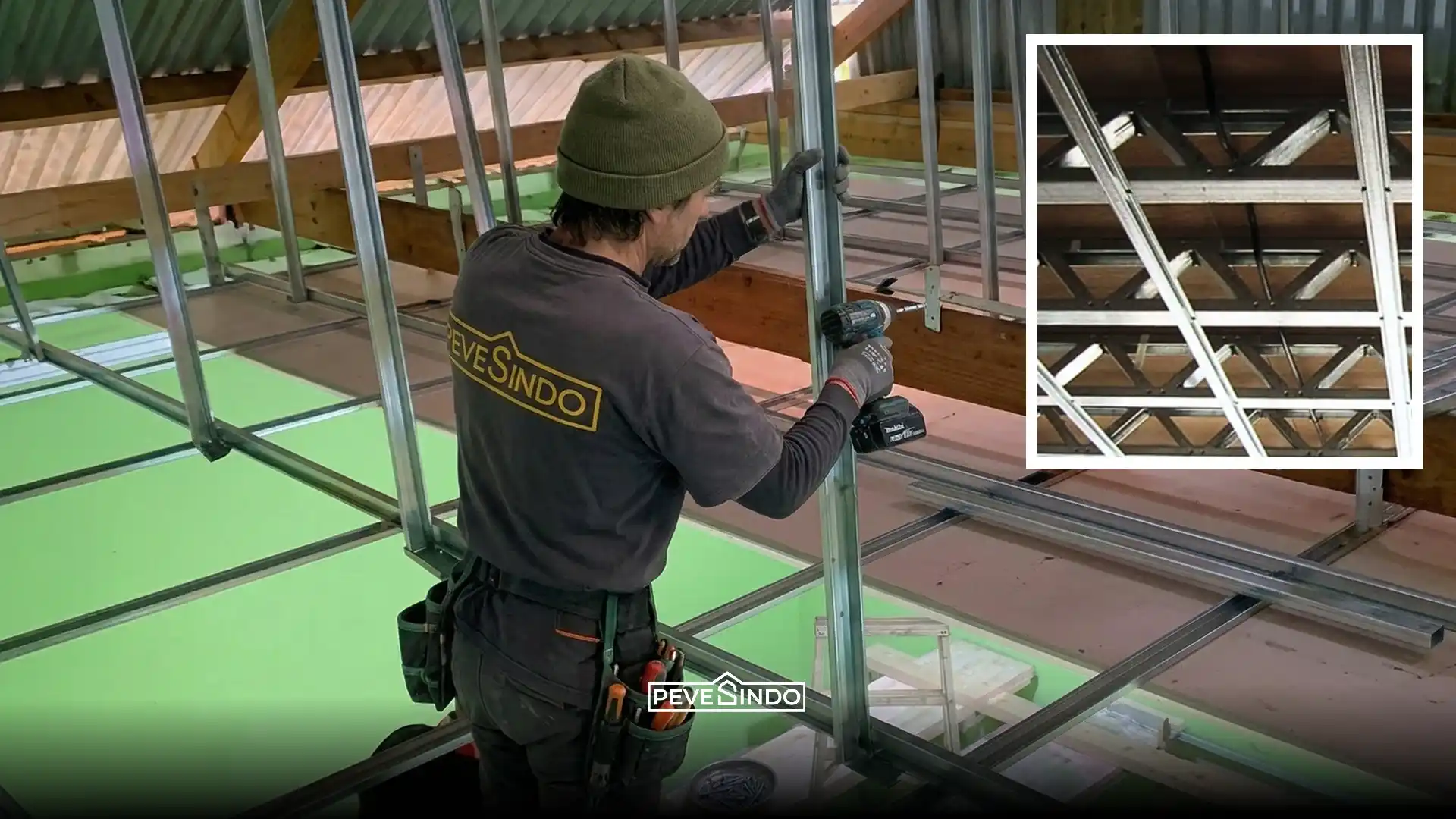 5 Rahasia Cara Pasang Rangka Plafon PVC Kokoh Tahan 10 Tahun