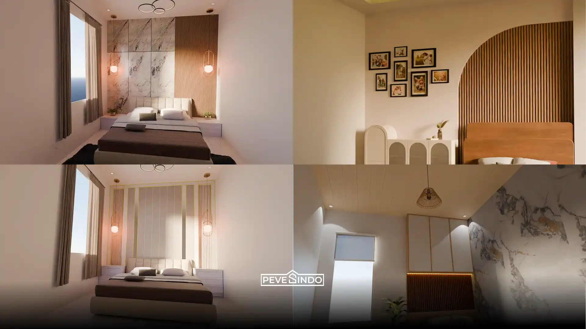 7 Ide Headboard Kasur Estetik Atasi Kamar Tidur Monoton