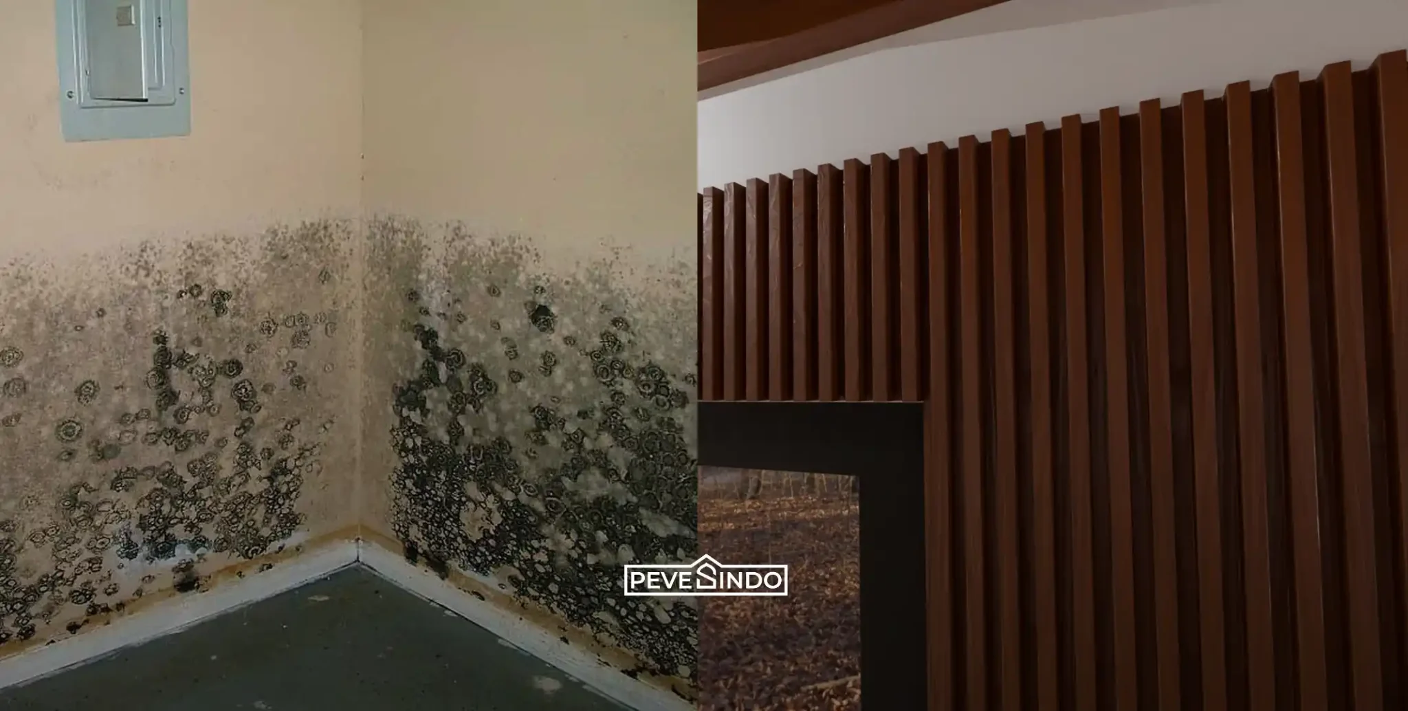 Dinding Rembes & Berjamur? Atasi dengan Wood Panel PVC