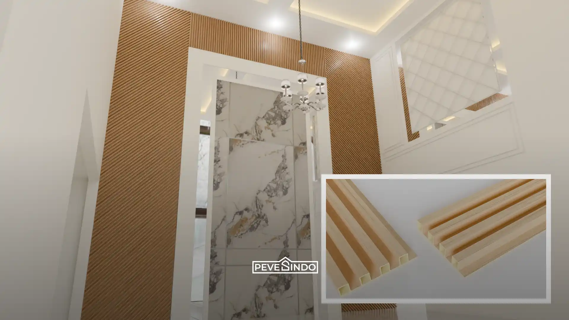 Solusi Lebih Permanen: Wall Panel PVC