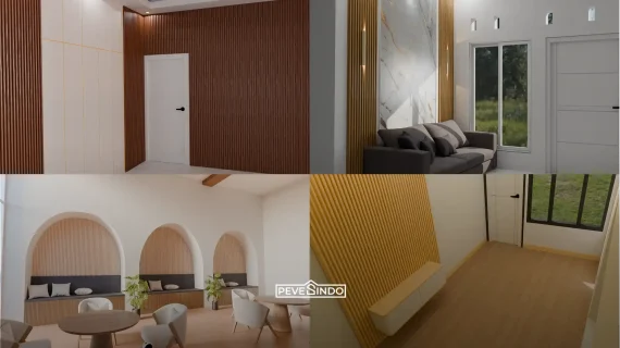5 Ide Wallpanel High End untuk Mengatasi Trauma Kerusakan Dinding Dini