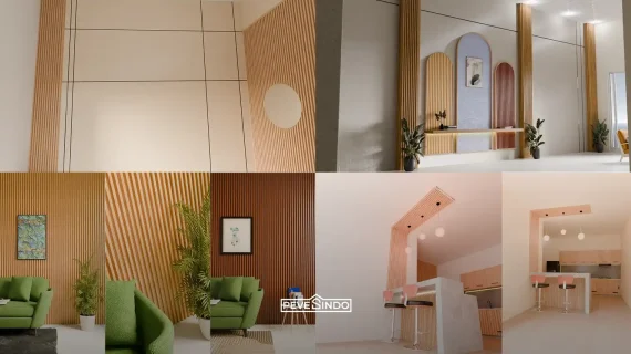 5 Ide Tren WPC Wallpanel estetik untuk Mengatasi Sulitnya Mencari Dekorasi Awet